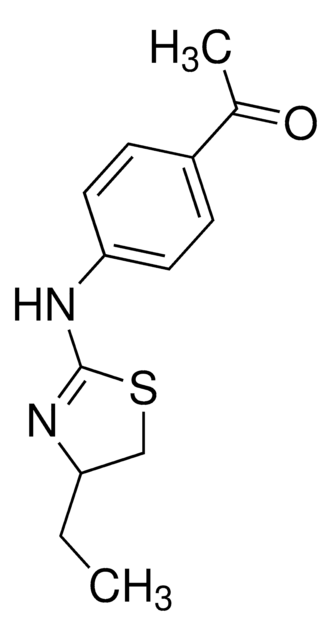 1-[4-(4-ethyl-4,5-dihydro-thiazol-2-ylamino)-phenyl]-ethanone AldrichCPR