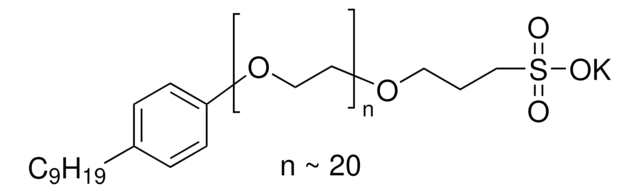 Poly(ethylene glycol) 4-nonylphenyl 3-sulfopropyl ether potassium salt