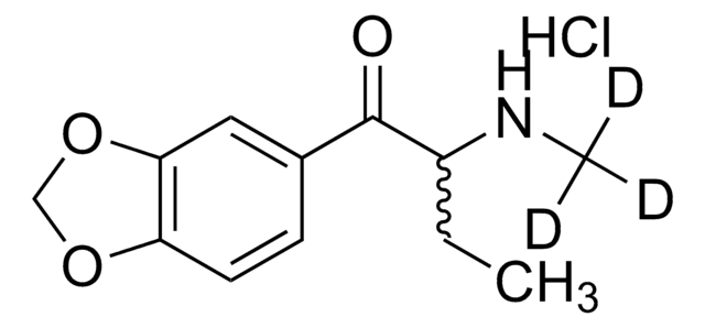 Butylone-d3 hydrochloride solution 100&#160;&#956;g/mL in methanol (as free base), ampule of 1&#160;mL, certified reference material, Cerilliant&#174;