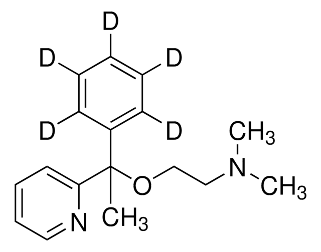 Doxylamine-D5 solution 100&#160;&#956;g/mL in acetonitrile, ampule of 1&#160;mL, certified reference material, Cerilliant&#174;