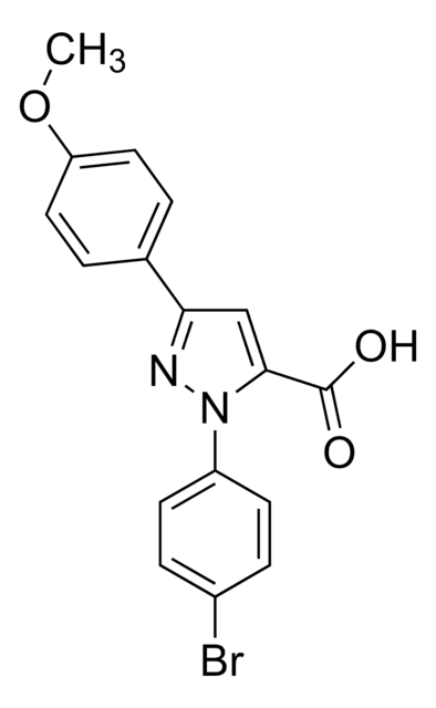 1-(4-Bromophenyl)-3-(4-methoxyphenyl)-1H-pyrazole-5-carboxylic acid AldrichCPR