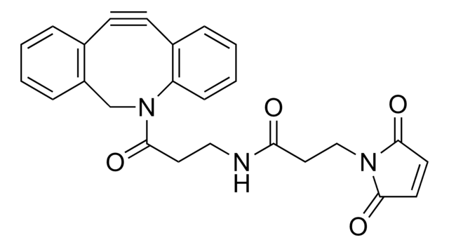 Dibenzocyclooctyne-maleimide for Copper-free Click Chemistry