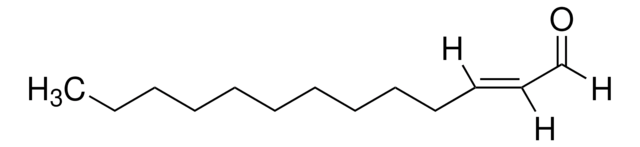 2-Tridecenal predominantly trans, &#8805;95%, stabilized, FCC, FG