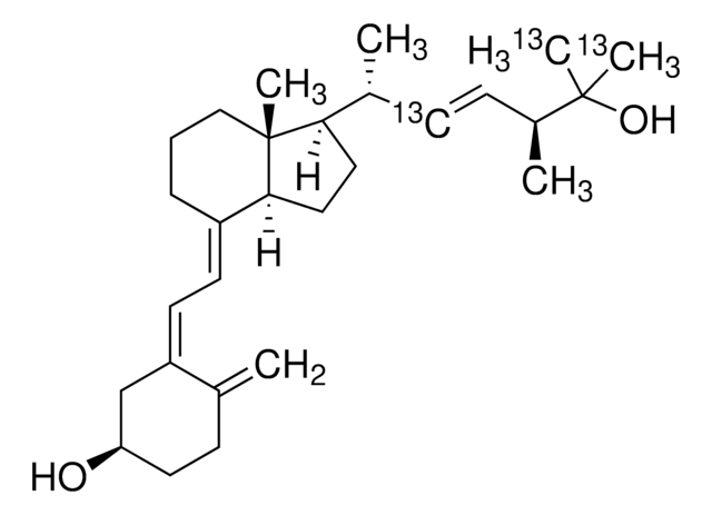 3-epi-25-Hydroxyvitamin D2-(22,26,27-13C3) solution 10&#160;&#956;g/mL in ethanol, &#8805;98 atom % 13C, &#8805;95% (CP)