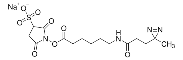 Sulfo-LC-SDA (Sulfo-NHS-LC-Diazirine) (sulfosuccinimidyl 6-(4,4&#8242;-azipentanamido)hexanoate)