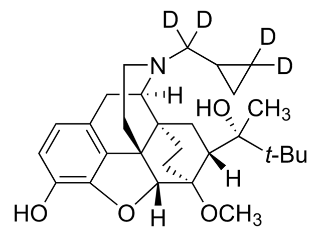 Buprenorphine-D4 solution 100&#160;&#956;g/mL in methanol, ampule of 1&#160;mL, certified reference material, Cerilliant&#174;