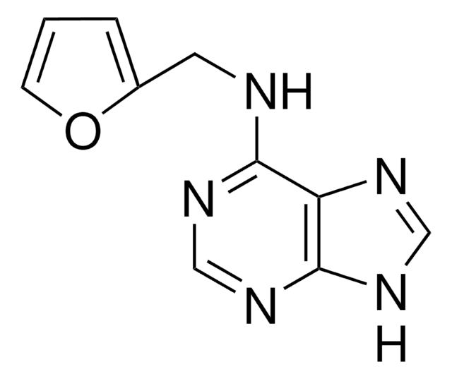 Kinetin suitable for plant cell culture, crystalline