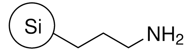 Silica, nanoparticle dispersion in water &lt;50&#160;nm (DLS), triethoxylpropylaminosilane functionalized