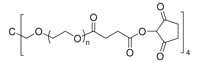 4arm-PEG20K-Succinimidyl Succinate average Mn 20,000