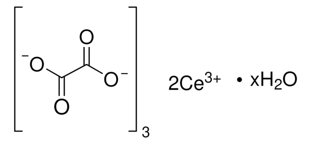 Cerium(III) oxalate hydrate 99.9% trace metals basis