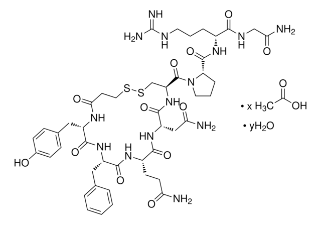 [deamino-Cys1, D-Arg8]-Vasopressin acetate salt hydrate &#8805;95% (HPLC)