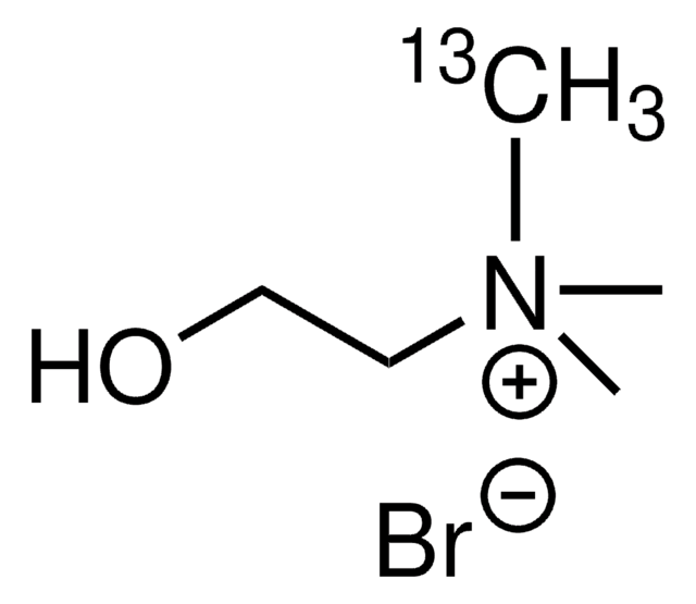 Choline bromide-(methyl-13C) 99 atom % 13C