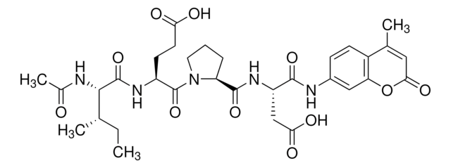 N-Acetyl-Ile-Glu-Pro-Asp-7-amido-4-methylcoumarin &#8805;97% (HPLC), powder