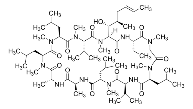 Cyclosporin A from Tolypocladium inflatum, BioReagent, for molecular biology, &#8805;95%