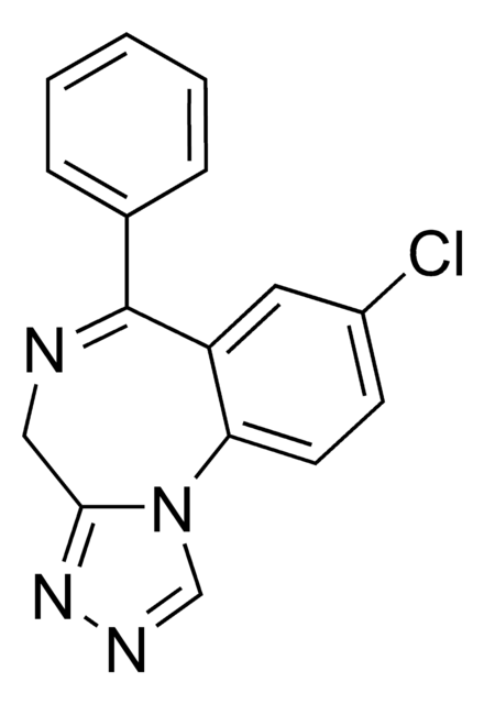 Estazolam solution 1.0&#160;mg/mL in methanol, ampule of 1&#160;mL, certified reference material, Cerilliant&#174;