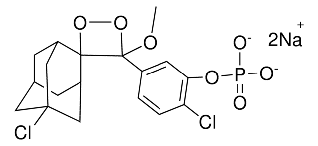 CDP-Star&#174; Disodium 2-chloro-5-(4-methoxyspiro {1,2-dioxetane-3,2&#8242;-(5&#8242;-chloro)tricyclo[3.3.1.13,7 ]decan}-4-yl)-1-phenyl phosphate