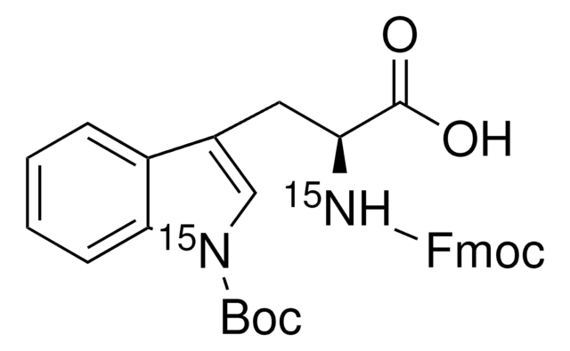 Fmoc-Trp(Boc)-OH-15N2 97 atom % 15N, 97% (CP)