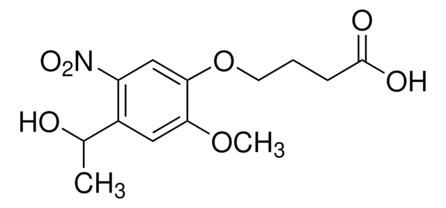 4-[4-(1-Hydroxyethyl)-2-methoxy-5-nitrophenoxy]butyric acid &#8805;98.0% (HPLC)