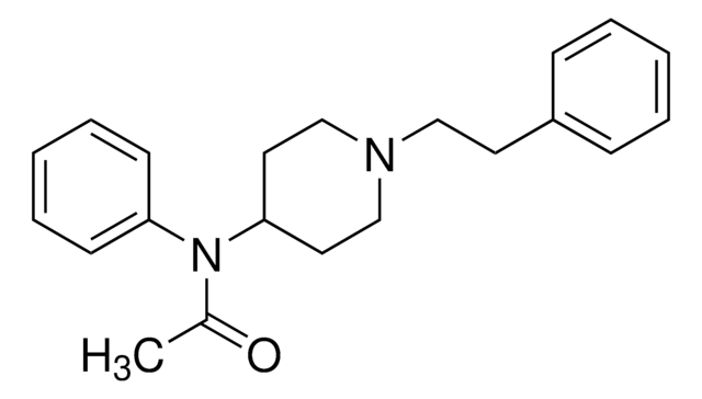 Acetyl fentanyl solution 50&#160;&#956;g/mL in methanol, certified reference material, ampule of 1&#160;mL, Cerilliant&#174;