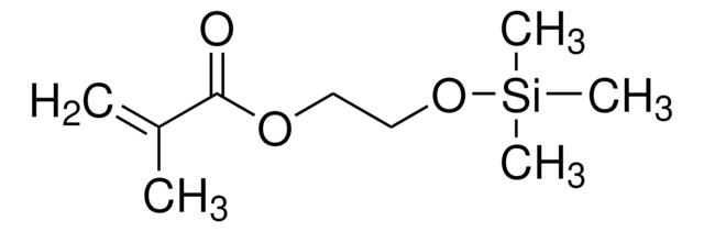 2-(Trimethylsilyloxy)ethyl methacrylate contains &#8804;100&#160;ppm BHT as inhibitor, 96%