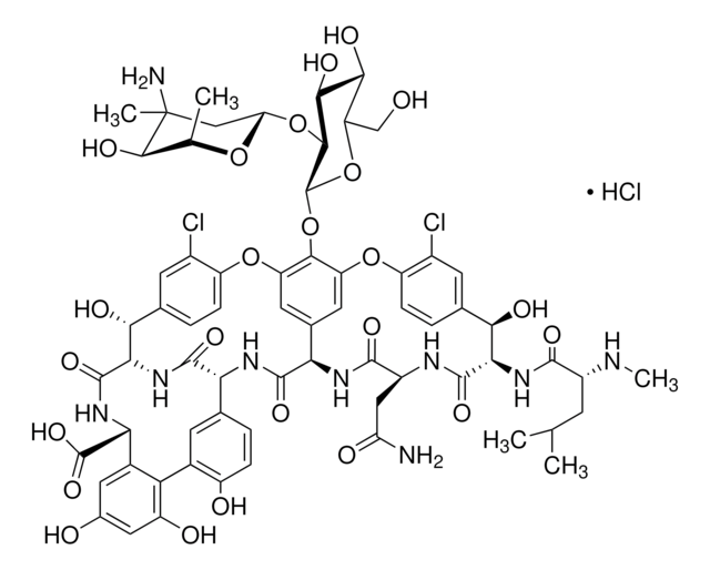 Vancomycin hydrochloride from Streptomyces orientalis BioReagent, suitable for plant cell culture