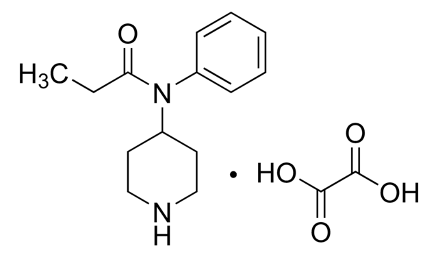 Norfentanyl oxalate solution 1.0&#160;mg/mL in methanol (as free base), ampule of 1&#160;mL, certified reference material, Cerilliant&#174;