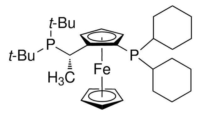 (S)-1-[(RP)-2-(Dicyclohexylphosphino)ferrocenyl]ethyldi-tert-butylphosphine &#8805;97%