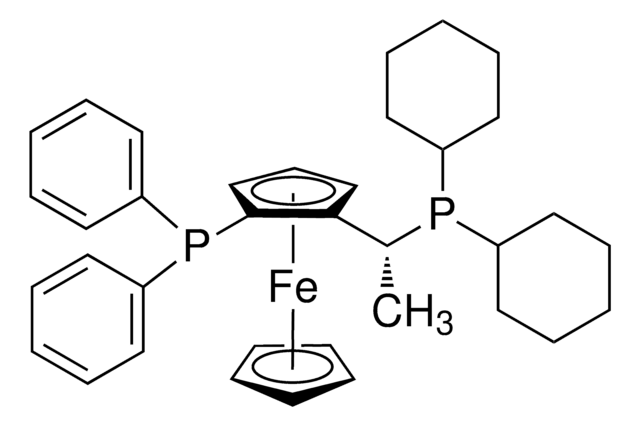 (R)-1-[(SP)-2-(Diphenylphosphino)ferrocenyl]ethyldicyclohexylphosphine &#8805;97%