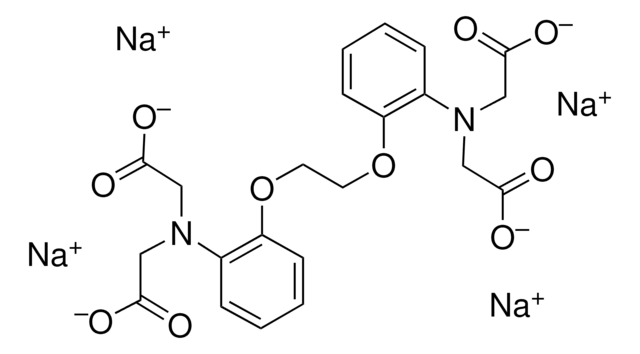 1,2-Bis(2-aminophenoxy)ethane-N,N,N&#8242;,N&#8242;-tetraacetic acid tetrasodium salt &#8805;95% (HPLC)