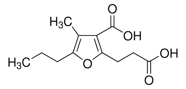 3-Carboxy-4-methyl-5-propyl-2-furanpropanoic acid analytical standard