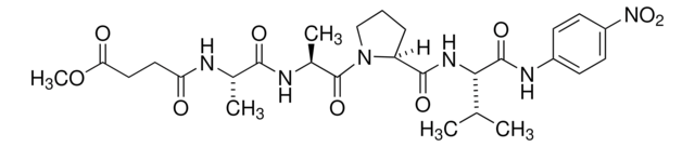 N-Methoxysuccinyl-Ala-Ala-Pro-Val p-nitroanilide elastase substrate