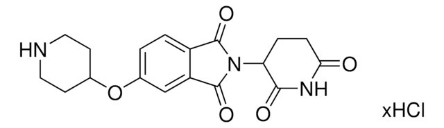 1H-Isoindole-1,3(2H)-dione, 2-(2,6-dioxo-3-piperidinyl)-5-(4-piperidinyloxy) hydrochloride &#8805;95%