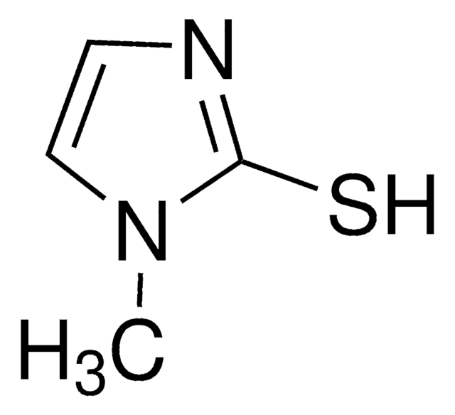 Methimazole pharmaceutical secondary standard, certified reference material