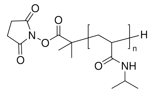 Poly(N-isopropyl acrylamide) NHS ester end functionalized, average Mn 5,000