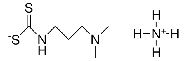 N-(3-(DIMETHYLAMINO)-PROPYL)-DITHIOCARBAMIC ACID, AMMONIUM SALT AldrichCPR