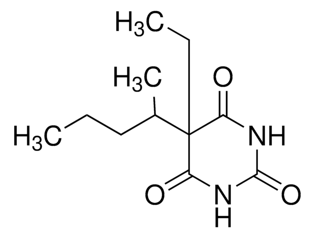 Pentobarbital solution 1.0&#160;mg/mL in methanol, ampule of 1&#160;mL, certified reference material, Cerilliant&#174;