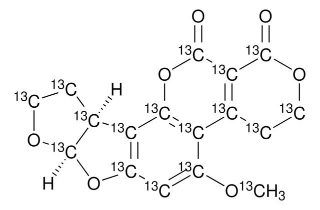 Aflatoxin G2-13C17 solution ~0.5&#160;&#956;g/mL in acetonitrile, analytical standard