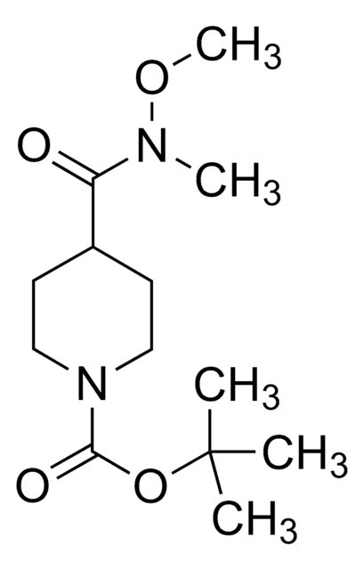 tert-Butyl 4-[methoxy(methyl)carbamoyl]piperidine-1-carboxylate AldrichCPR