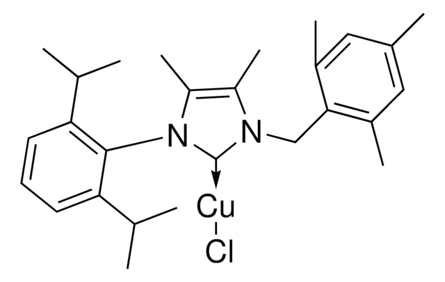 [3-(2,4,6-Trimethylbenzyl)-1-(2,6-diisopropylphenyl)-4,5-dimethylimidazolylidene]copper chloride &#8805;95%