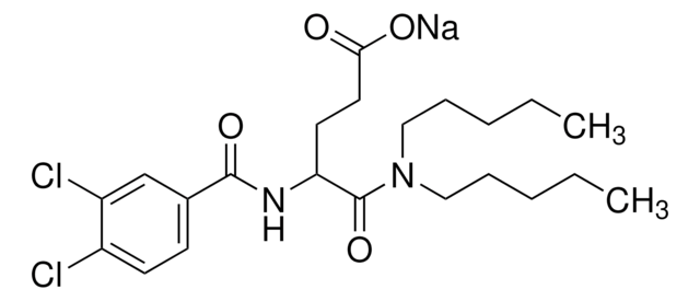 Lorglumide sodium salt solid