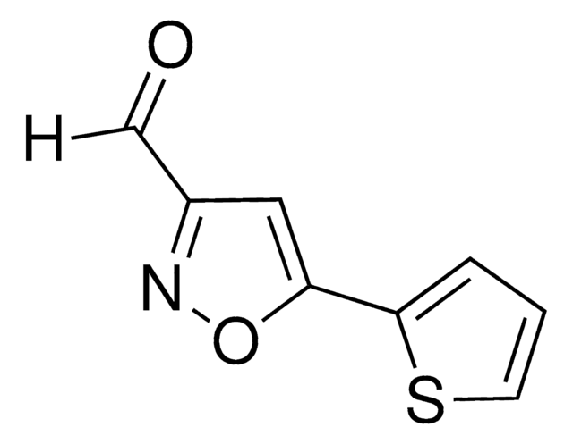 5-(Thiophen-2-yl)isoxazole-3-carboxaldehyde AldrichCPR