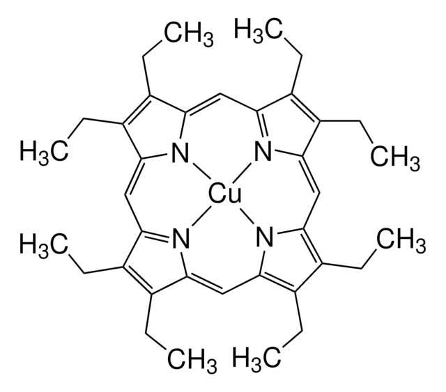 2,3,7,8,12,13,17,18-Octaethyl-21H,23H-porphine copper(II) Dye content ~95&#160;%