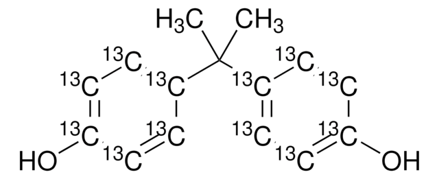 Bisphenol-A-(diphenyl-13C12) 99 atom % 13C, 98% (CP)