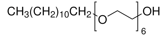 Hexaethylene glycol monododecyl ether BioXtra, &#8805;98.0% (TLC)