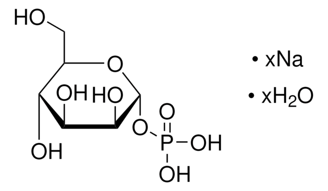 &#945;-D(+)Mannose 1-phosphate sodium salt hydrate &#8805;98% (TLC), Sigma Grade