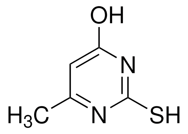 6-Methyl-2-thiouracil purum, &#8805;98.0% S basis (elemental analysis)