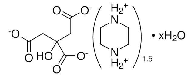 Piperazine citrate United States Pharmacopeia (USP) Reference Standard