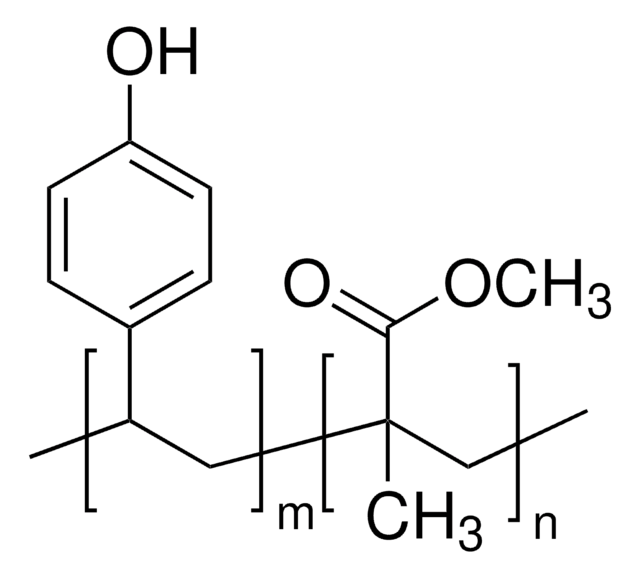 Poly(4-vinylphenol-co-methyl methacrylate)