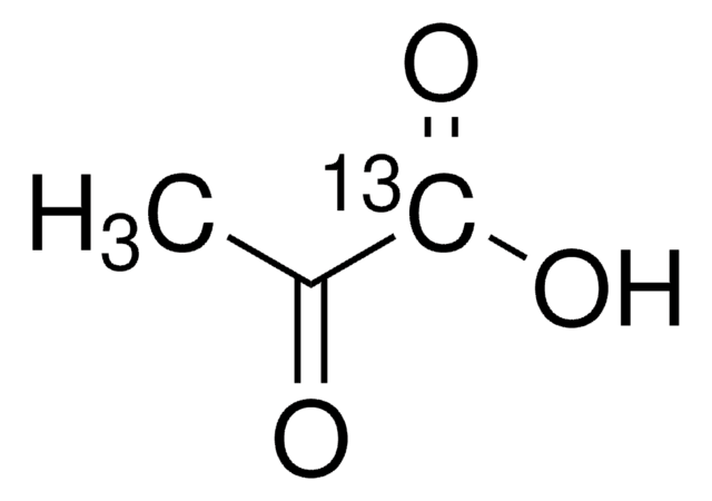 Pyruvic-1-13C acid &#8805;99 atom % 13C, &#8805;99% (CP)