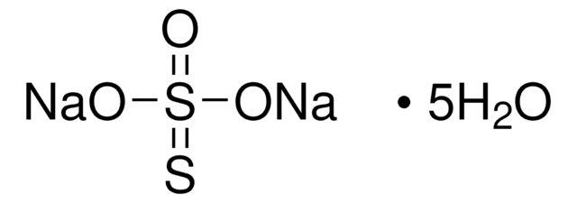 Sodium thiosulfate pentahydrate 99.999% trace metals basis